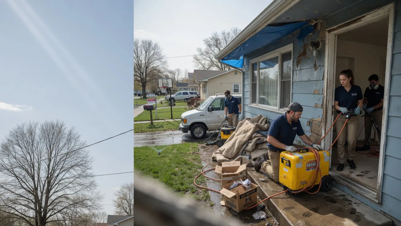Basement Flood Cleanup in Donora, PA near me